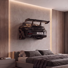 Wall-Mounted Porsche 911 GT3 RS Spoiler