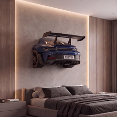 Wall-Mounted Porsche 911 GT3 RS Spoiler
